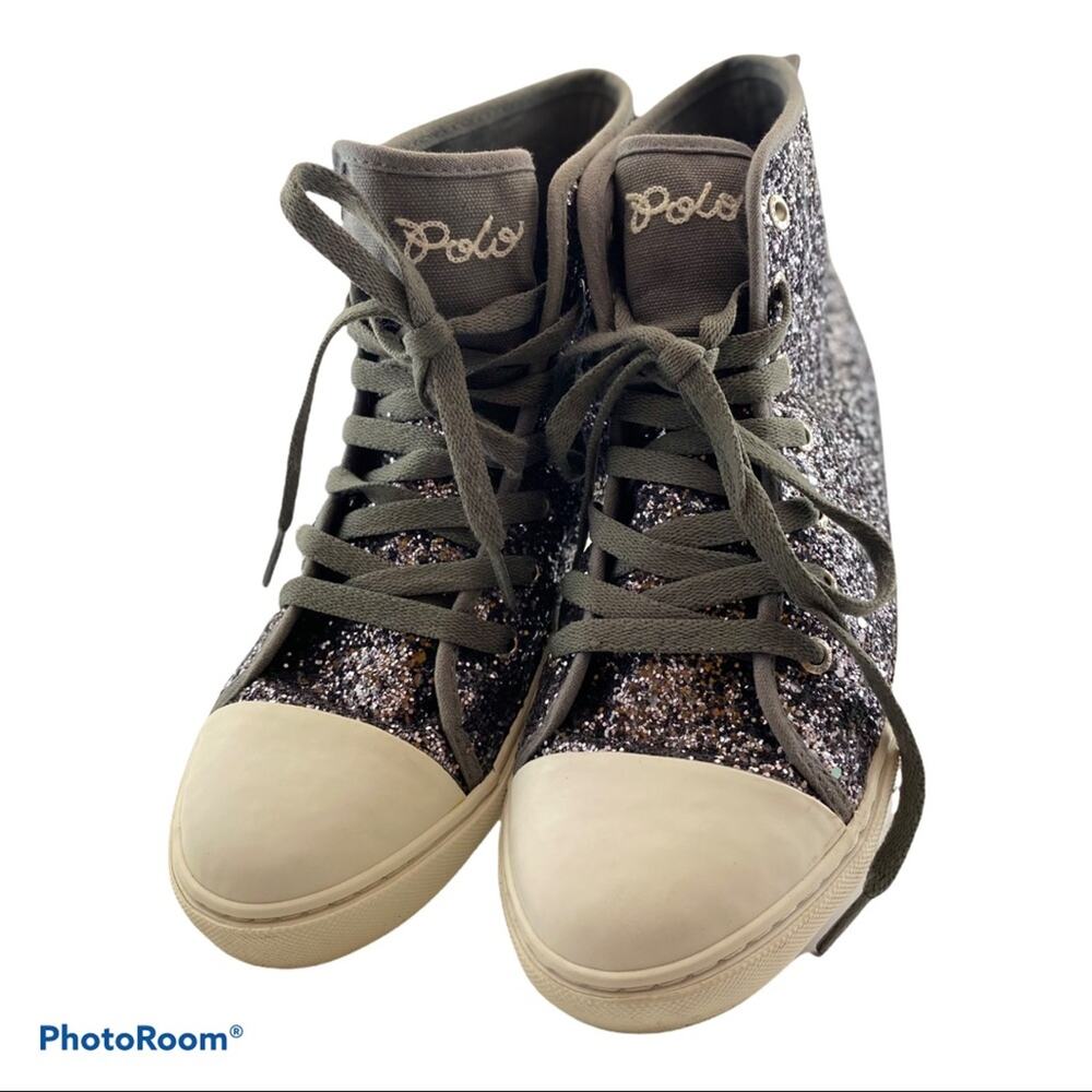 Polo Ralph Lauren Hollyn Sneaker Big Kid 6 W 7.5